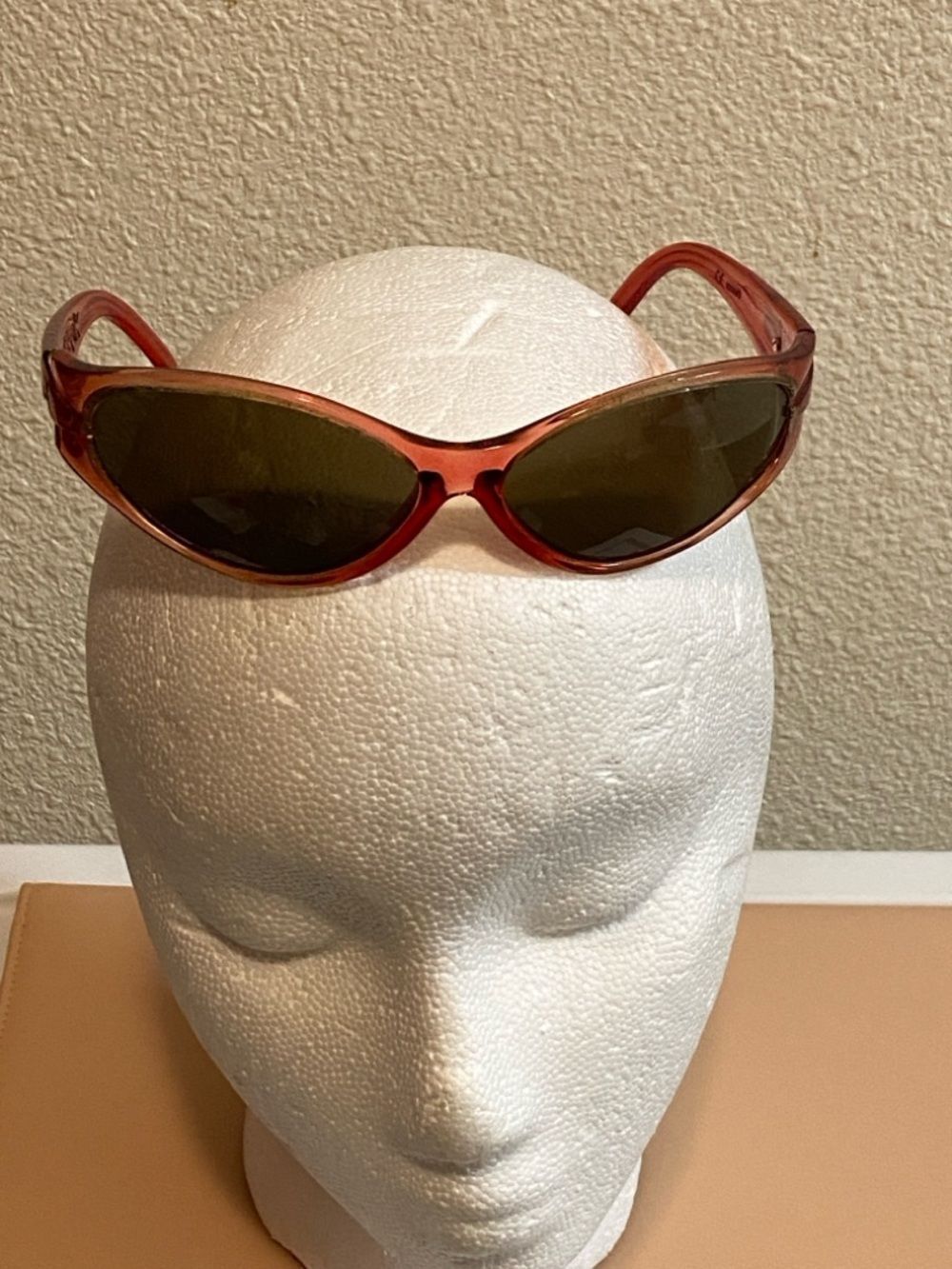 Goat Kingoin Women's Amber Translucent Sunglass Frames with Dark Lenses Unisex - Picture 5 of 16